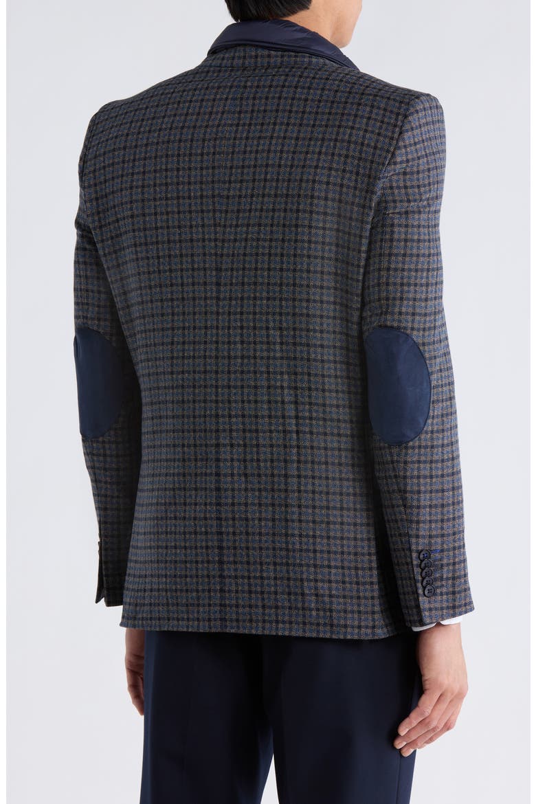 Knit Blazer with Removable Bib, Alternate, color, NAVY
