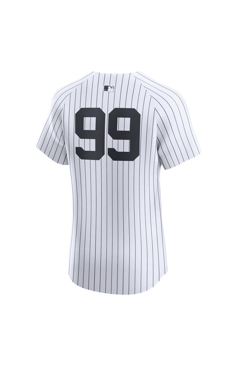 Nike Men's Nike Aaron Judge White New York Yankees Home Elite Player Jersey, Alternate, color,