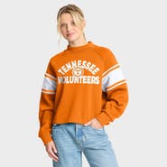 FANATICS Women's Fanatics Tennessee Orange Tennessee Volunteers Oversized Hometown Premium Punt Coverage Raglan Pullover Sweatshirt