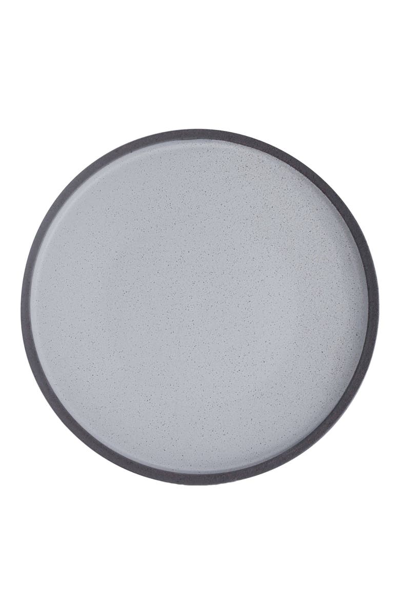 Stone Lain Tina Stoneware 4-Piece Dinner Plate, Alternate, color, Blue And Gray
