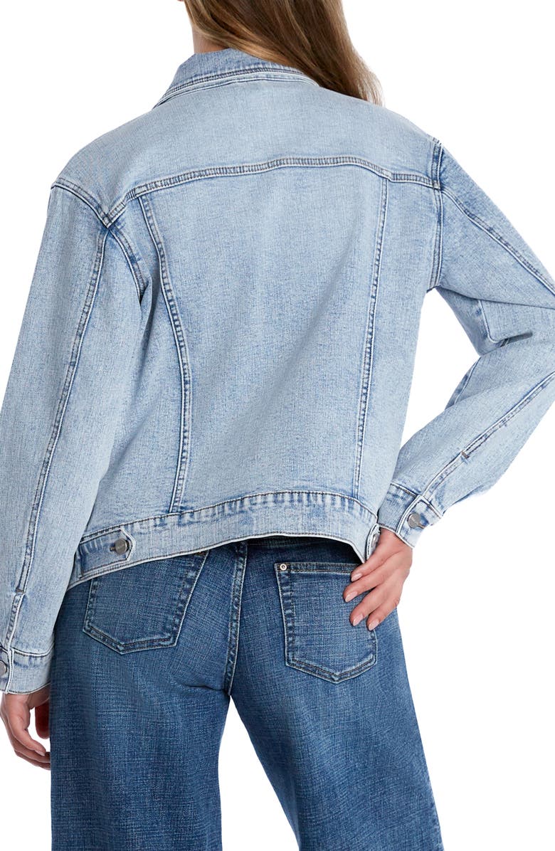 HINT OF BLU All Day Long Denim Jacket, Alternate, color, Stone Blue