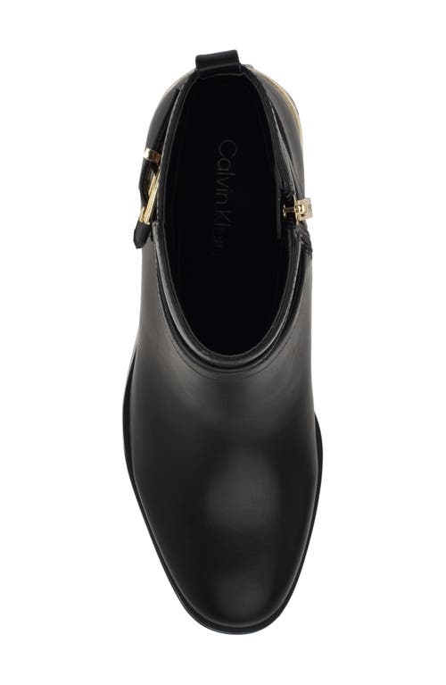 Calvin Klein Jansen Bootie In Black