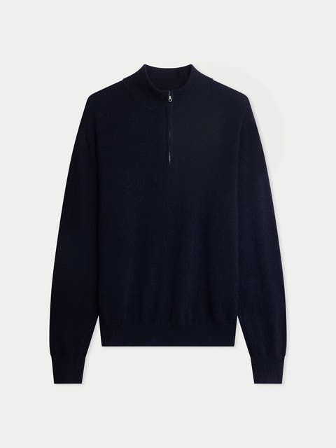 Timeless Half-Zip Cashmere Sweater