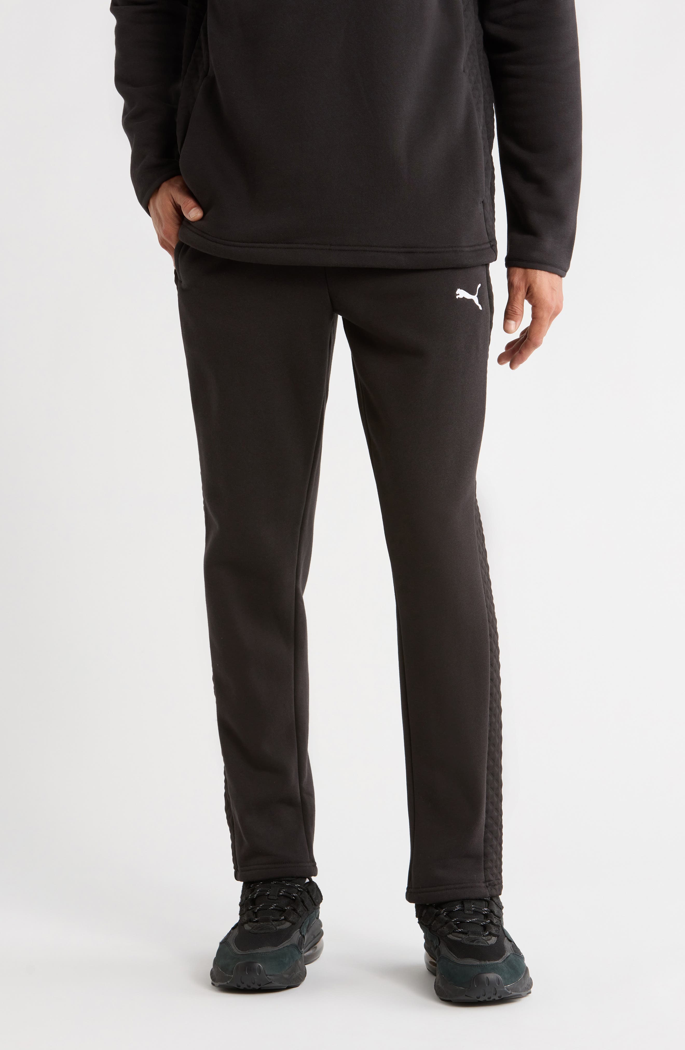 PUMA Textured Panel Active Pants