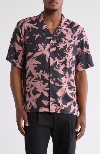 Abound Fleur Print Camp Shirt
