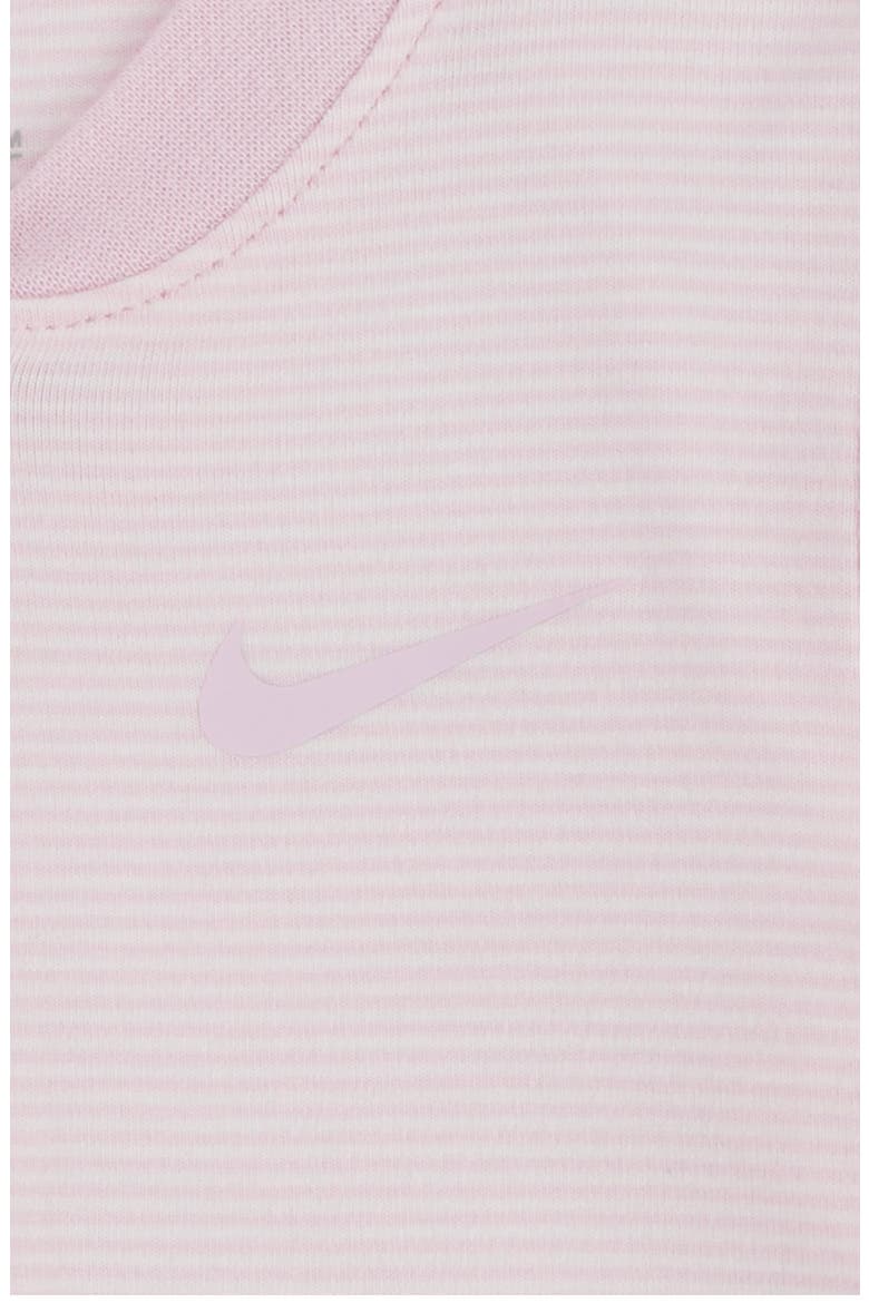 Stripe Zip Footie, Alternate, color, A9YPINK FO