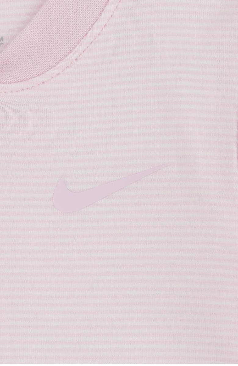 Nike Stripe Zip Footie, Alternate, color, 