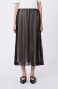 Weekend Max Mara Baby Pleated Maxi Skirt