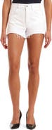 Mavi Jeans Rosie High Waist Distressed Cutoff Denim Shorts