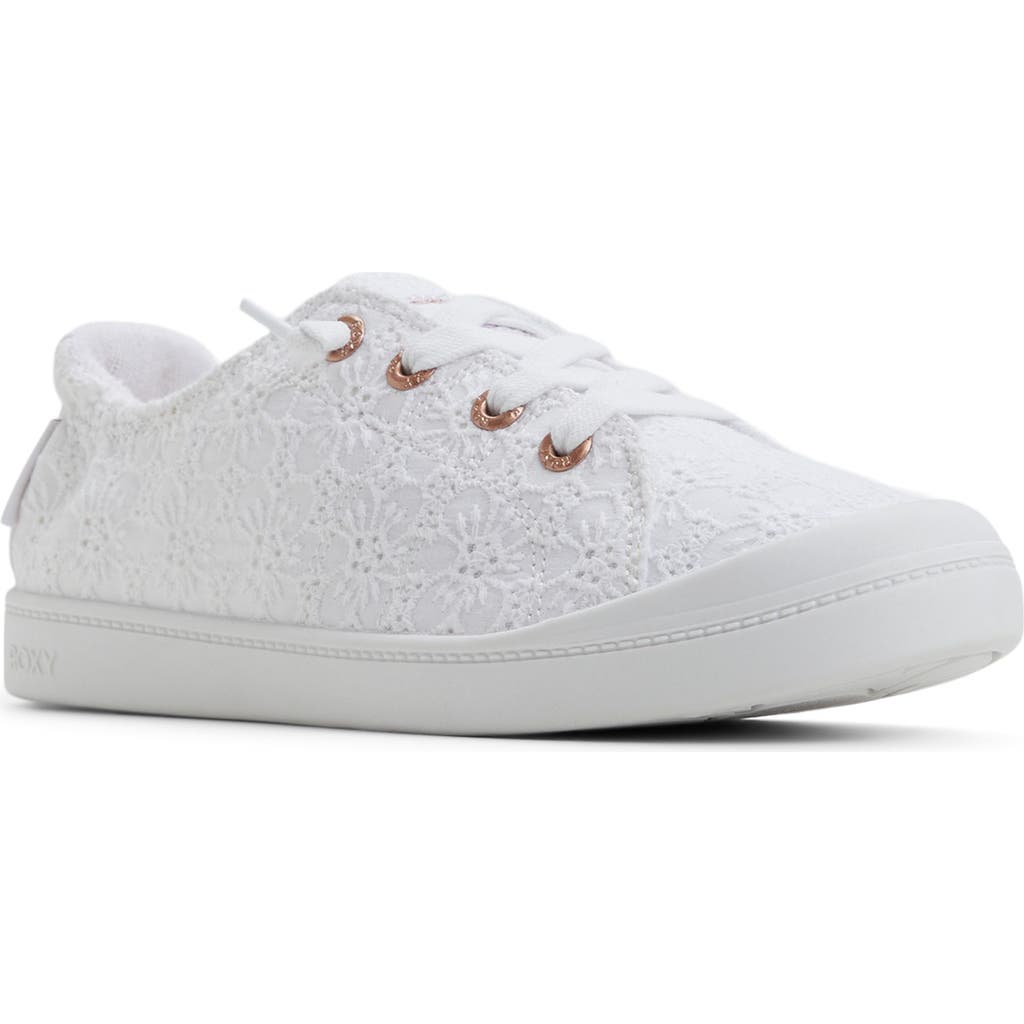 Roxy Bayshore Plus Sneaker In Open White