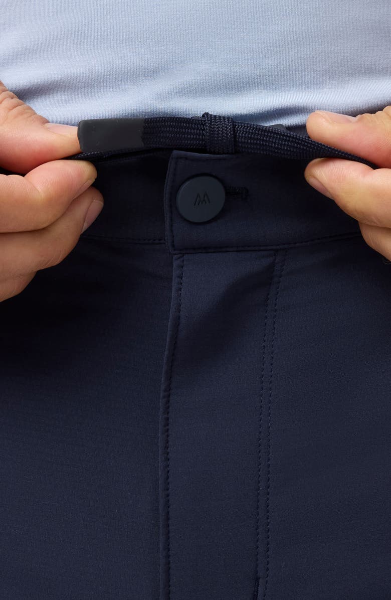 Mizzen+Main Deck Performance Shorts, Alternate, color, Navy Solid