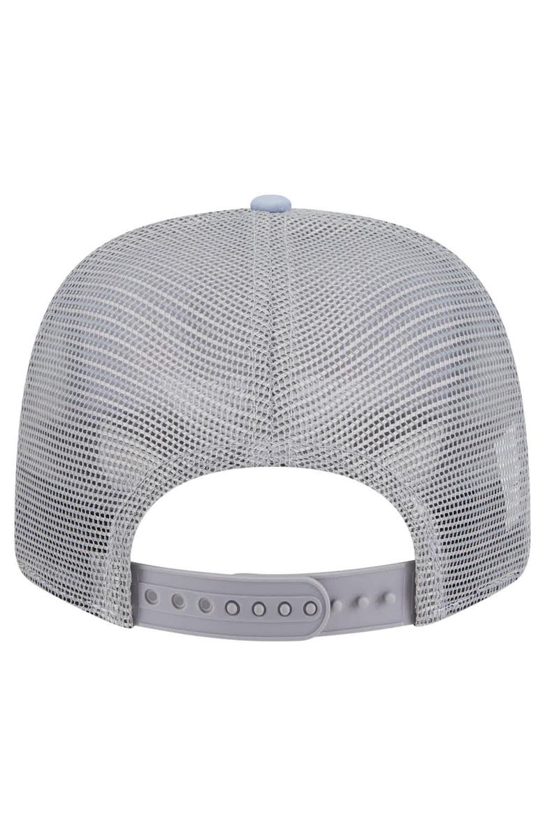 New Era Men's New Era Light Blue/Gray Golden State Warriors Adventure Aloha Pattern 9SEVENTY Stretch-Snap Hat, Alternate, color, Light Blue