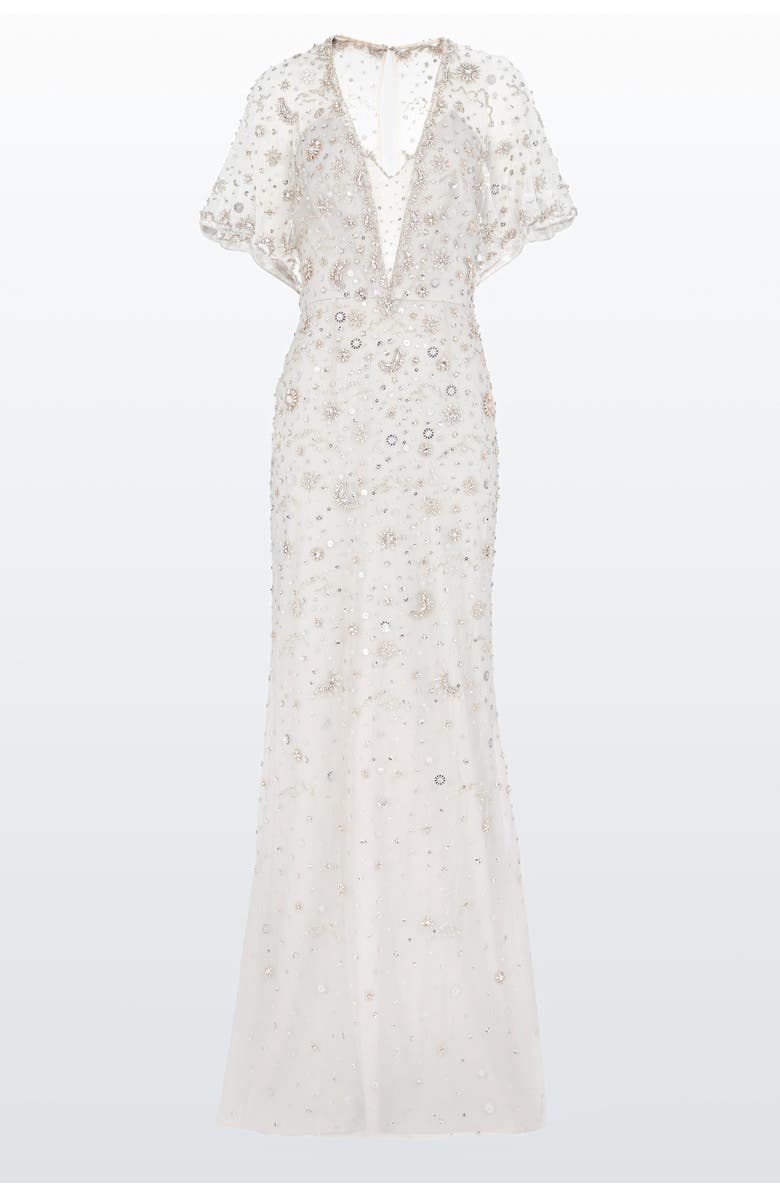 Jenny Packham Luna Gown, Main, color, Ammonite
