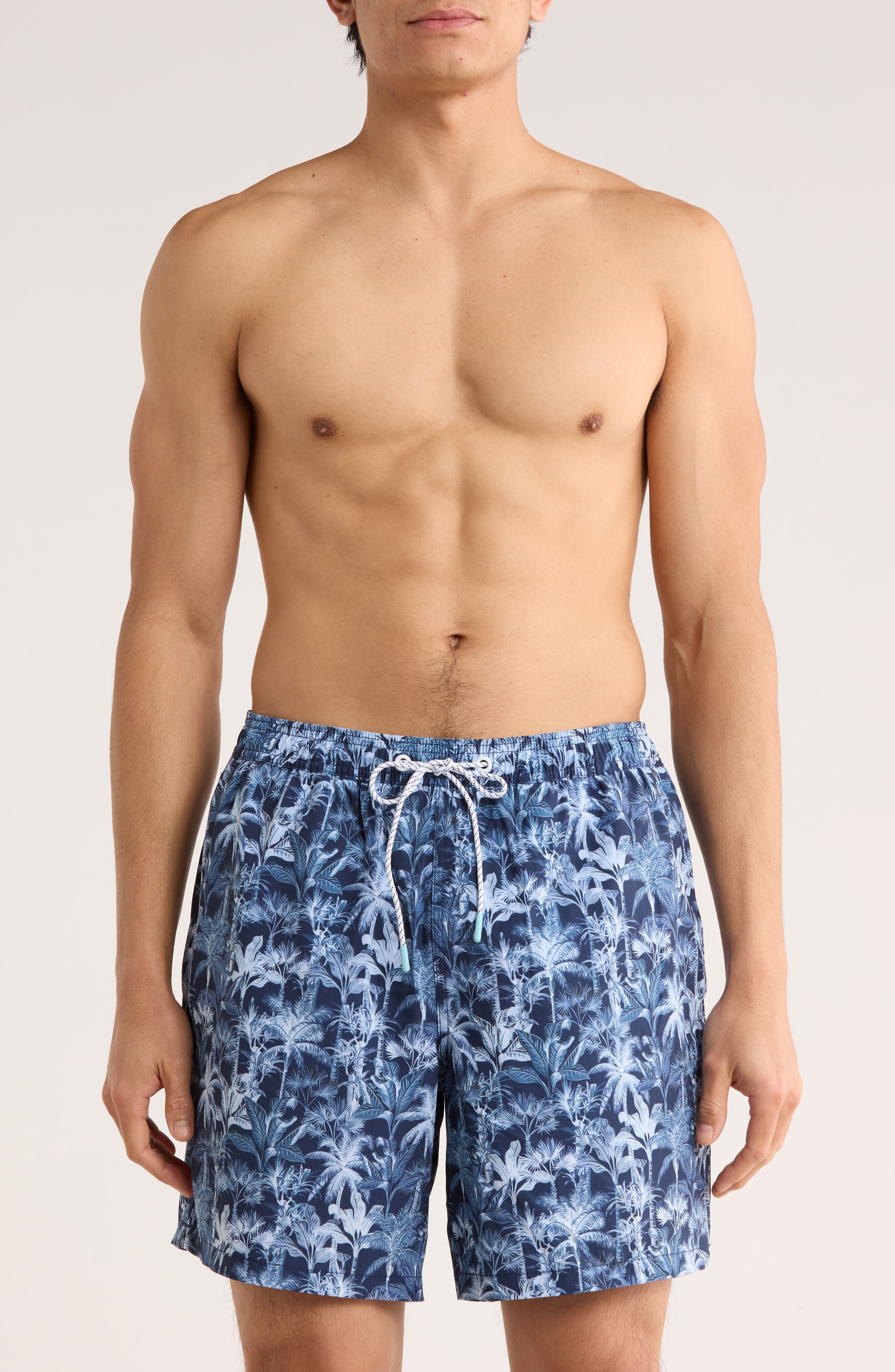 Stretch Waist 6.5-Inch Swim Trunks