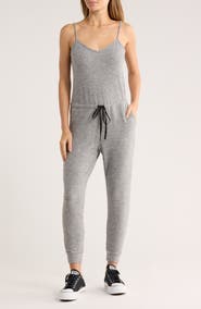 matty m. Drawstring Waist Jumpsuit