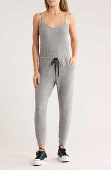 matty m. Drawstring Waist Jumpsuit