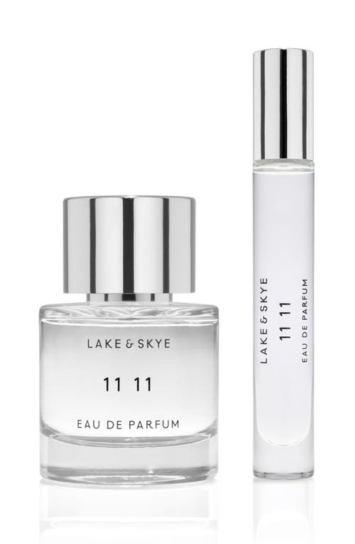 Lake & Skye 11 11 Eau De Parfum Gift Set $130 Value In Transparent