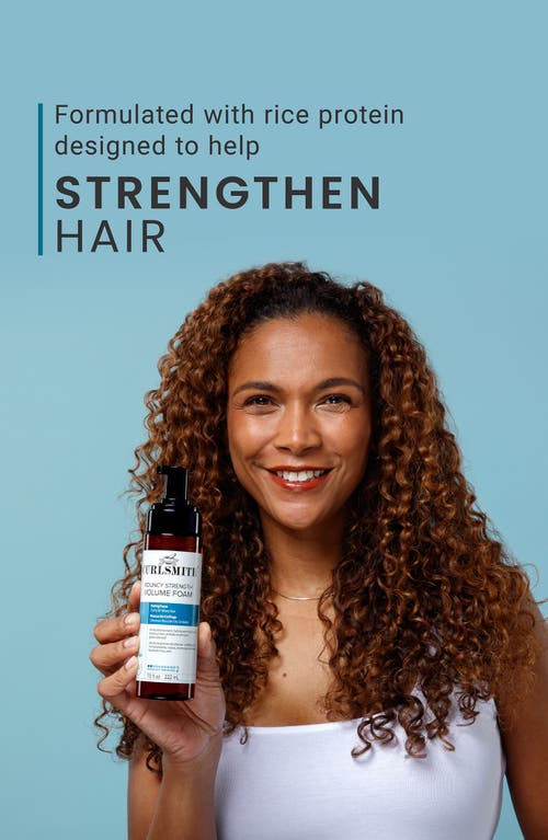 Curlsmith Bouncy Strength Volume Foam In Transparent