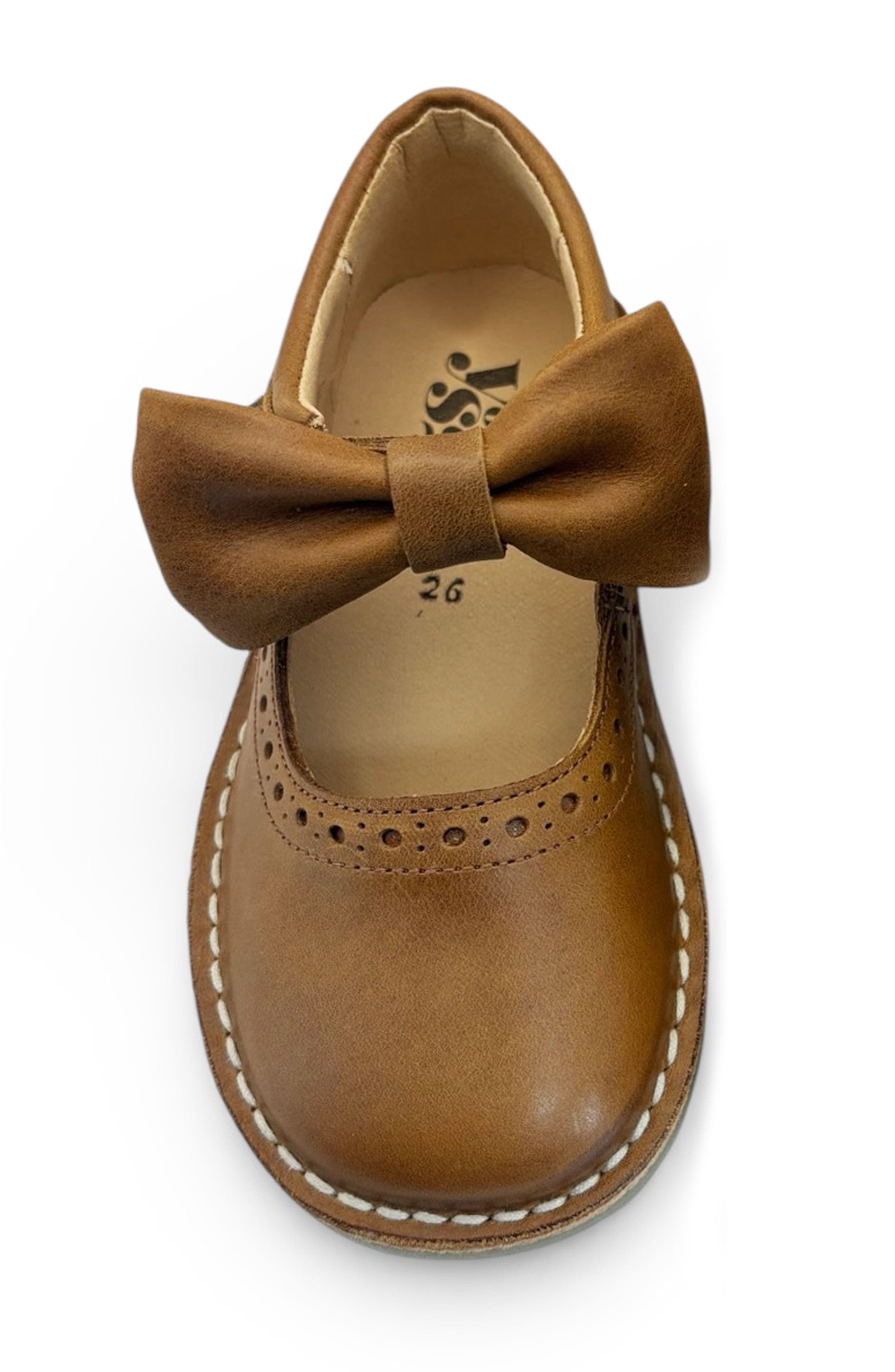 Martha Bow Kids Mary Jane Shoe, Alternate, color, Tan