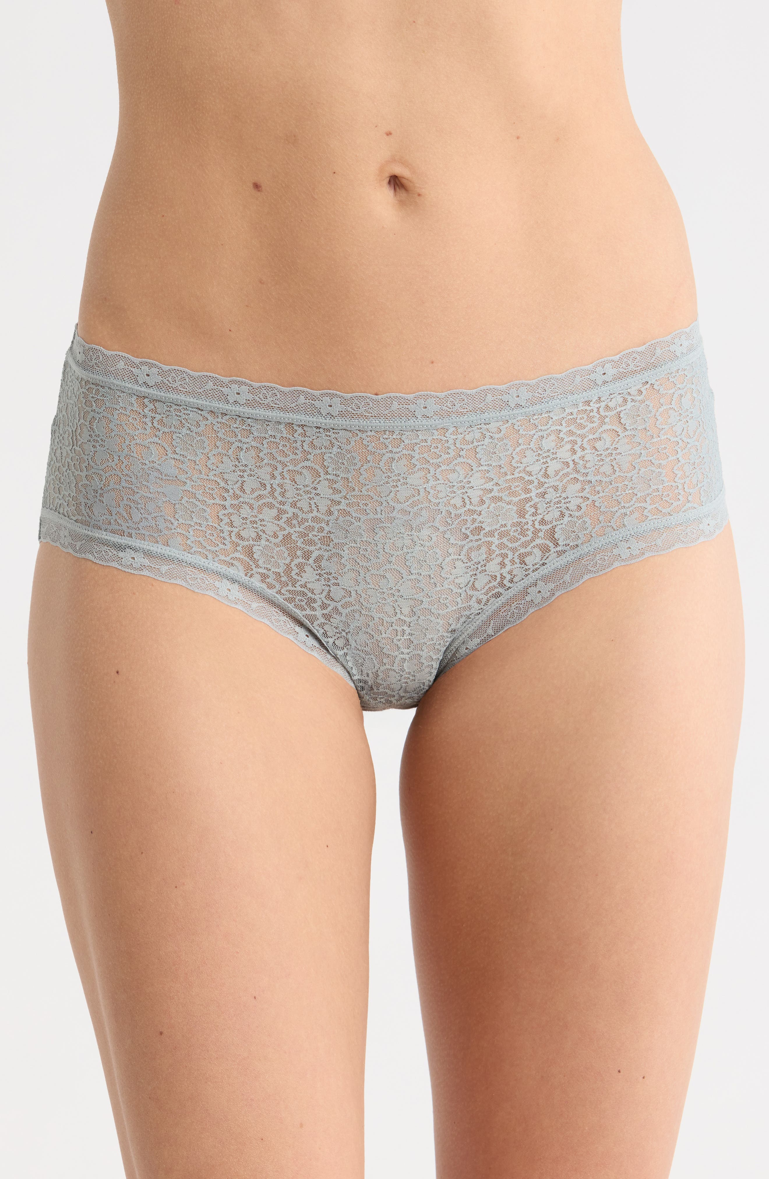 NORDSTROM RACK Assorted 5-Pack Lace Hipster Briefs
