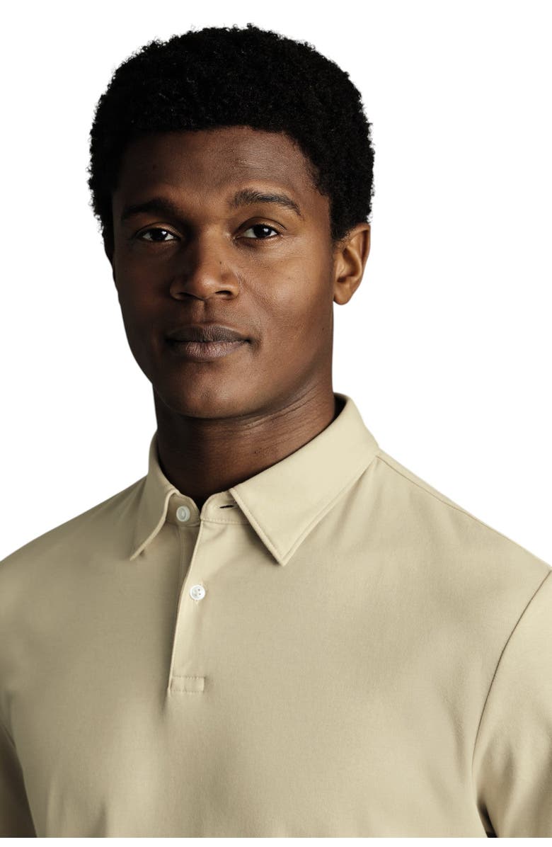 Charles Tyrwhitt Smart Jersey Polo, Alternate, color, Light Tan