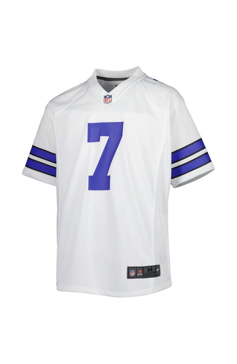 Nike Youth Nike Trevon Diggs White Dallas Cowboys Game Jersey, Alternate, color, White