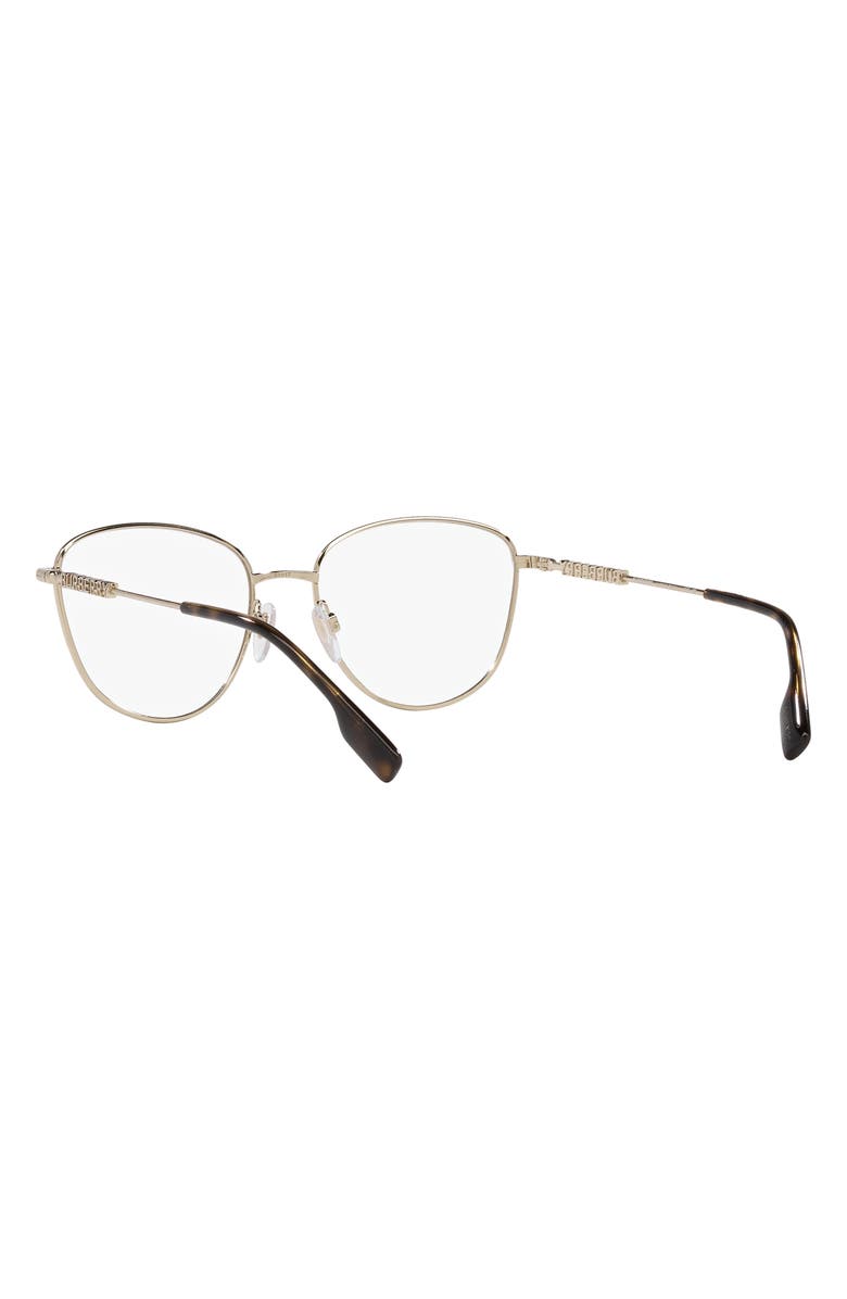 Burberry Virginia 53mm Phantos Optical Glasses, Alternate, color, Lite Gold
