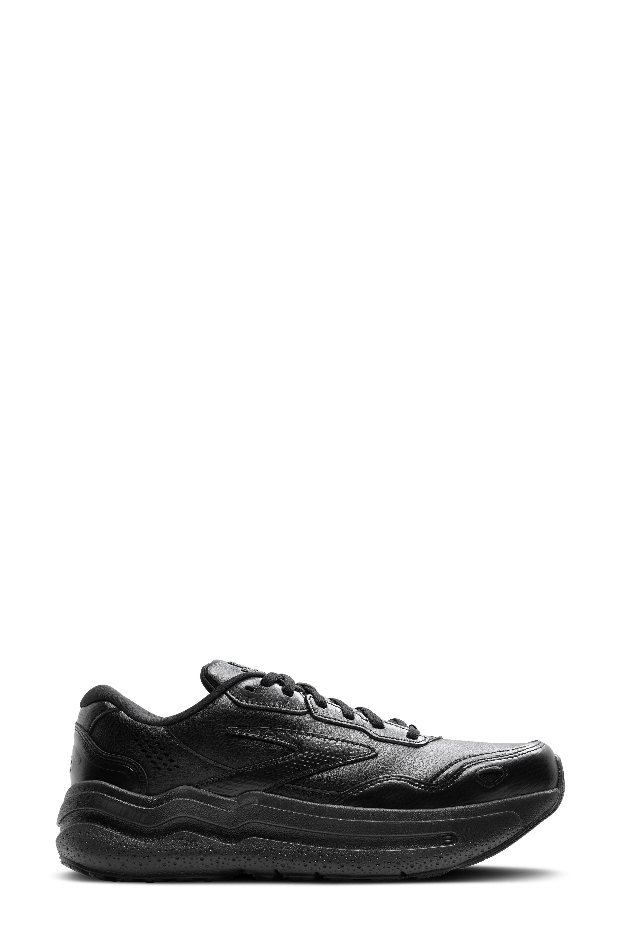 Brooks Ghost Max Sneaker, Alternate, color, Black/Black