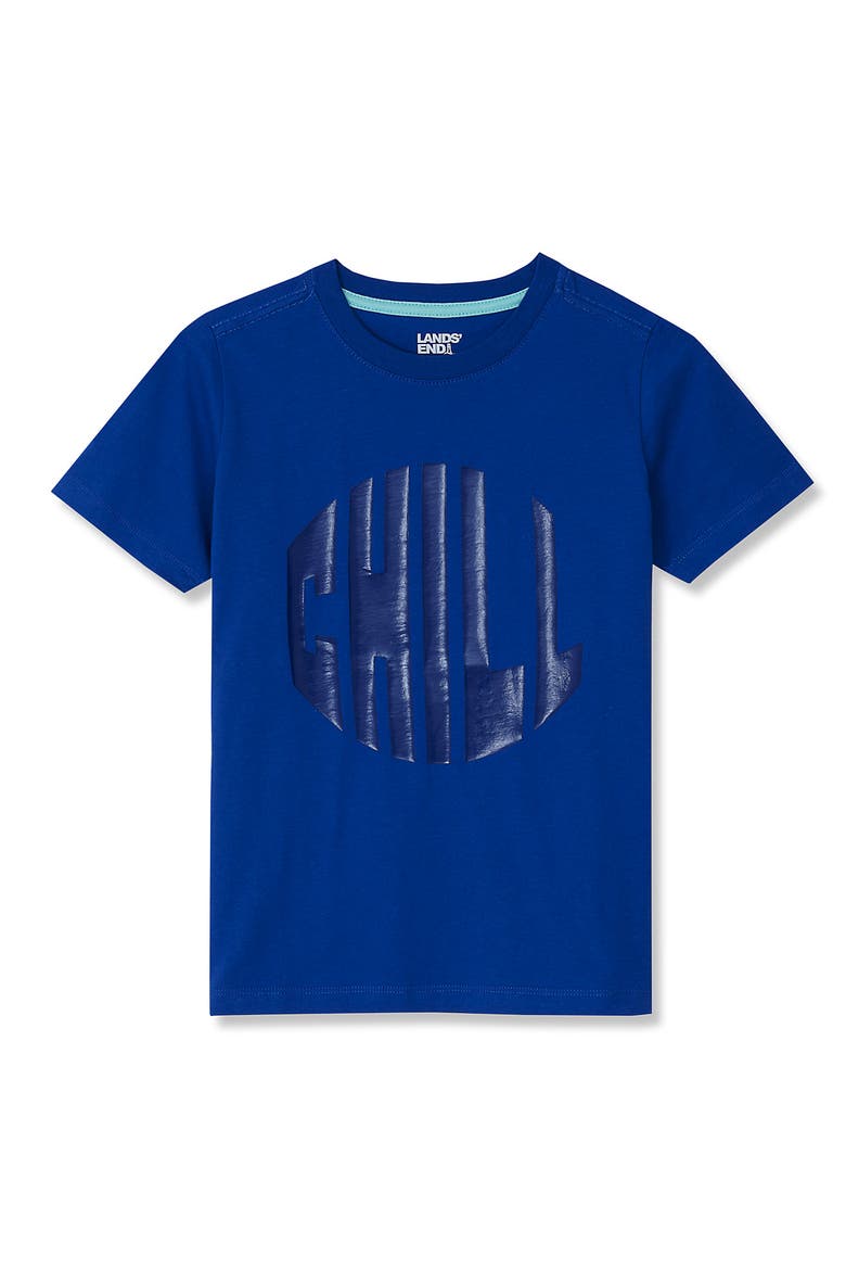 Boys Husky Short Sleeve Graphic Tee, Alternate, color, Chill/Cobalt
