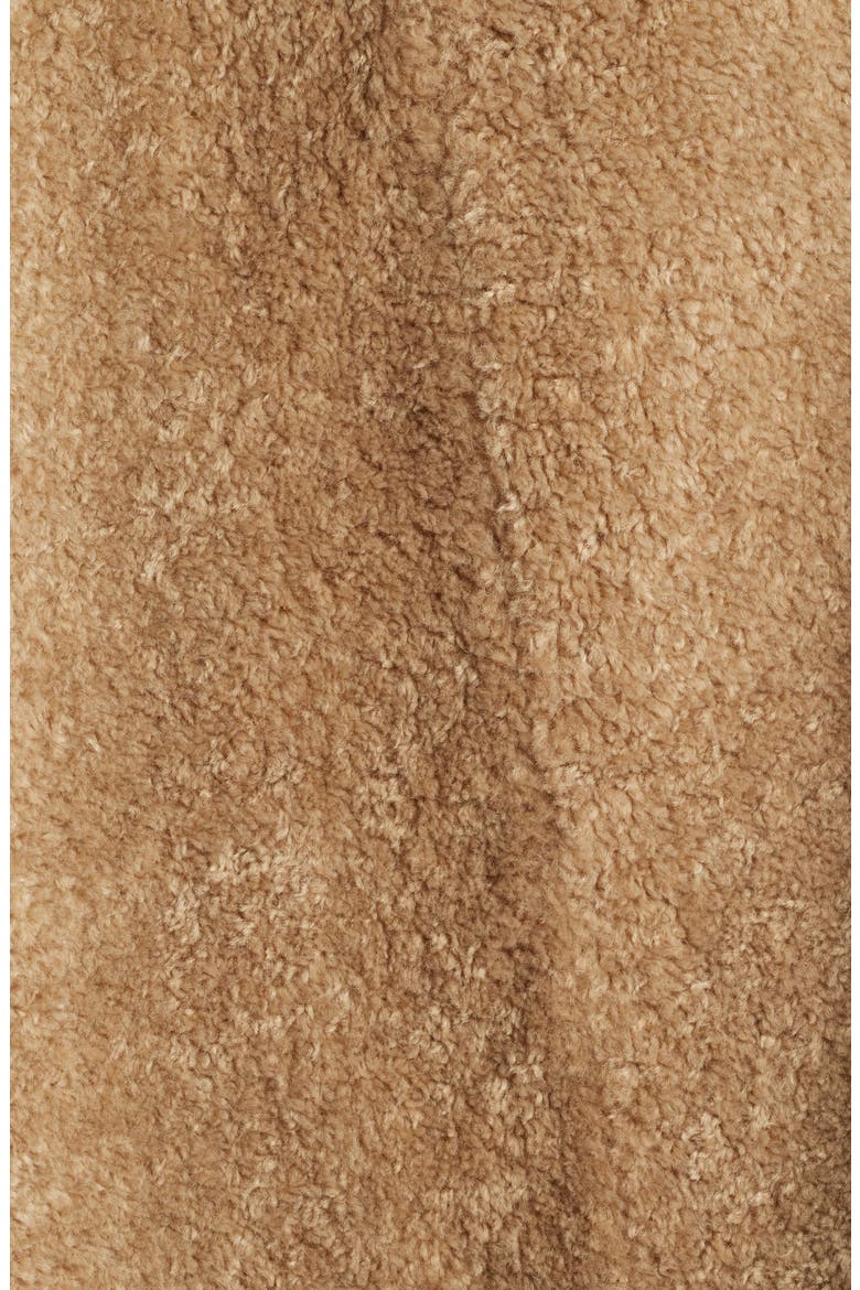 Catedy Faux Shearling Coat, Alternate, color, RUST/COPPR