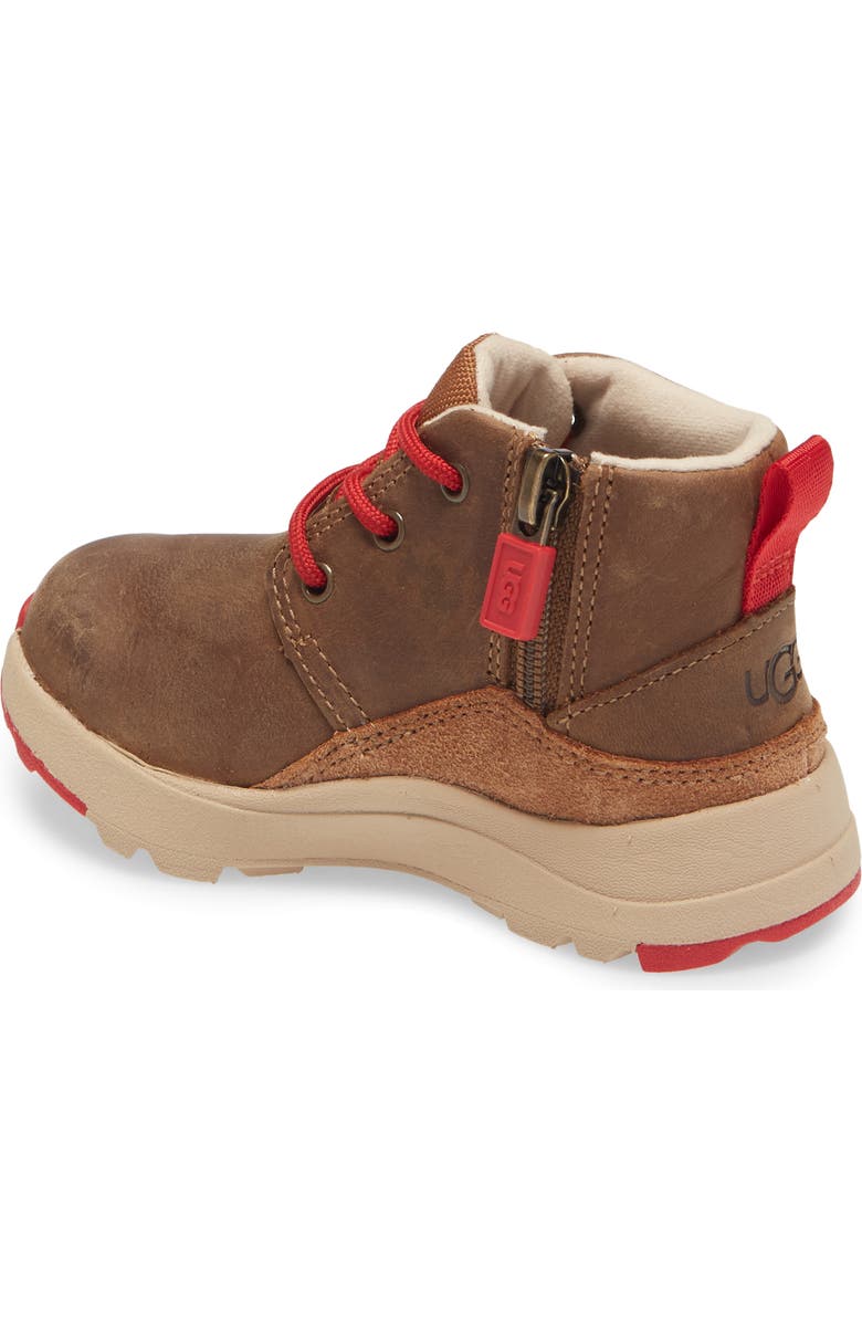 UGG<sup>®</sup> Canoe III Weather Sneaker, Alternate, color, Walnut / Samba Red