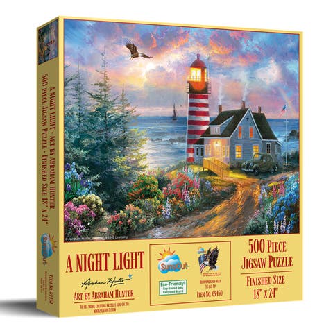 A Night Light 500 piece Jigsaw Puzzle for Adults