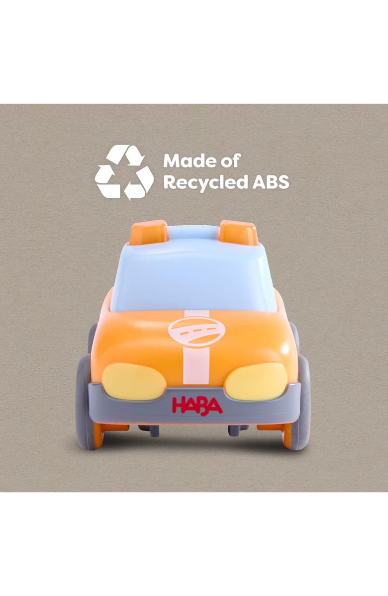 HABA Cars Orange Safety Car, Alternate, color, Orange Multi