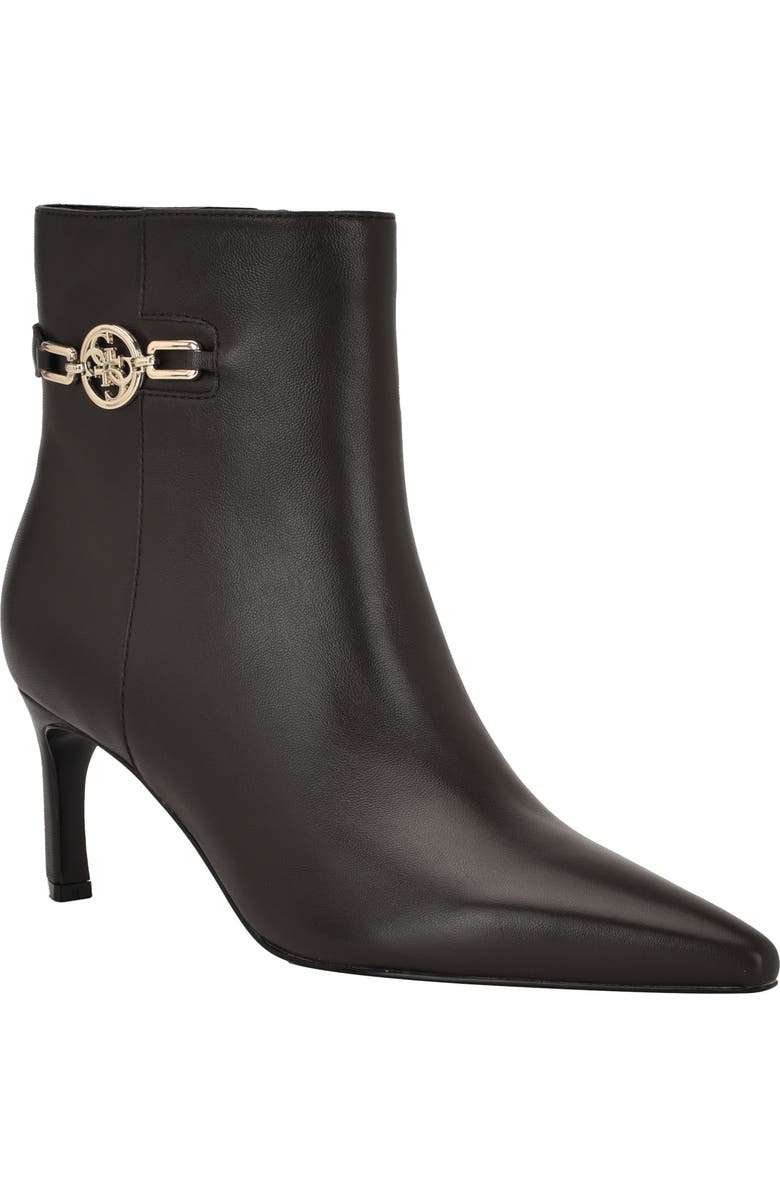 GUESS Paislie Ankle Boot, Main, color, Medium Brown