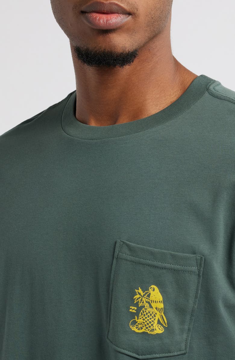 Billabong Tropicals Pocket Graphic T-Shirt, Alternate, color, 