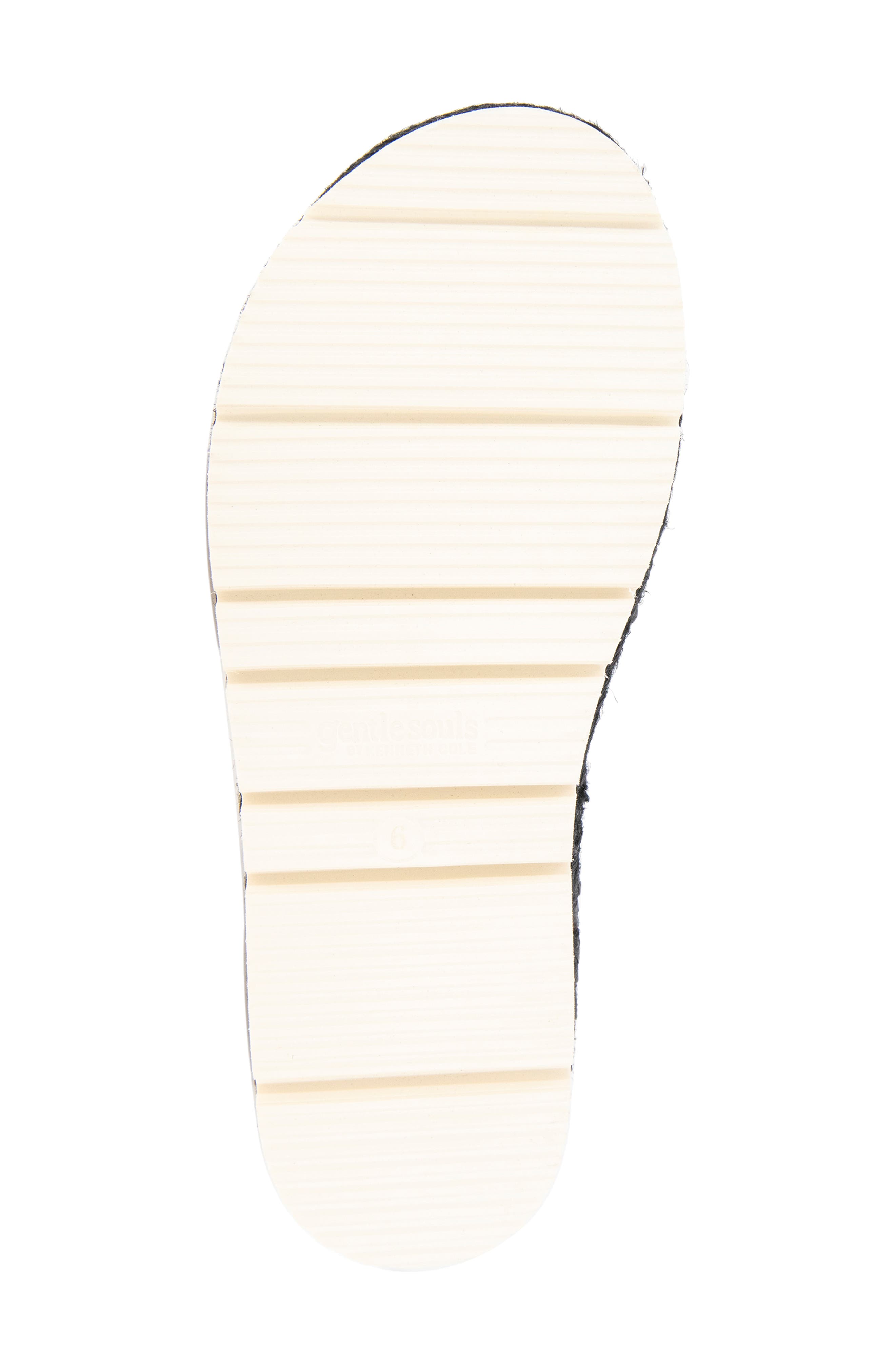 Gentle Souls Lucille Platform Sandal, Alternate, color, Black Leather