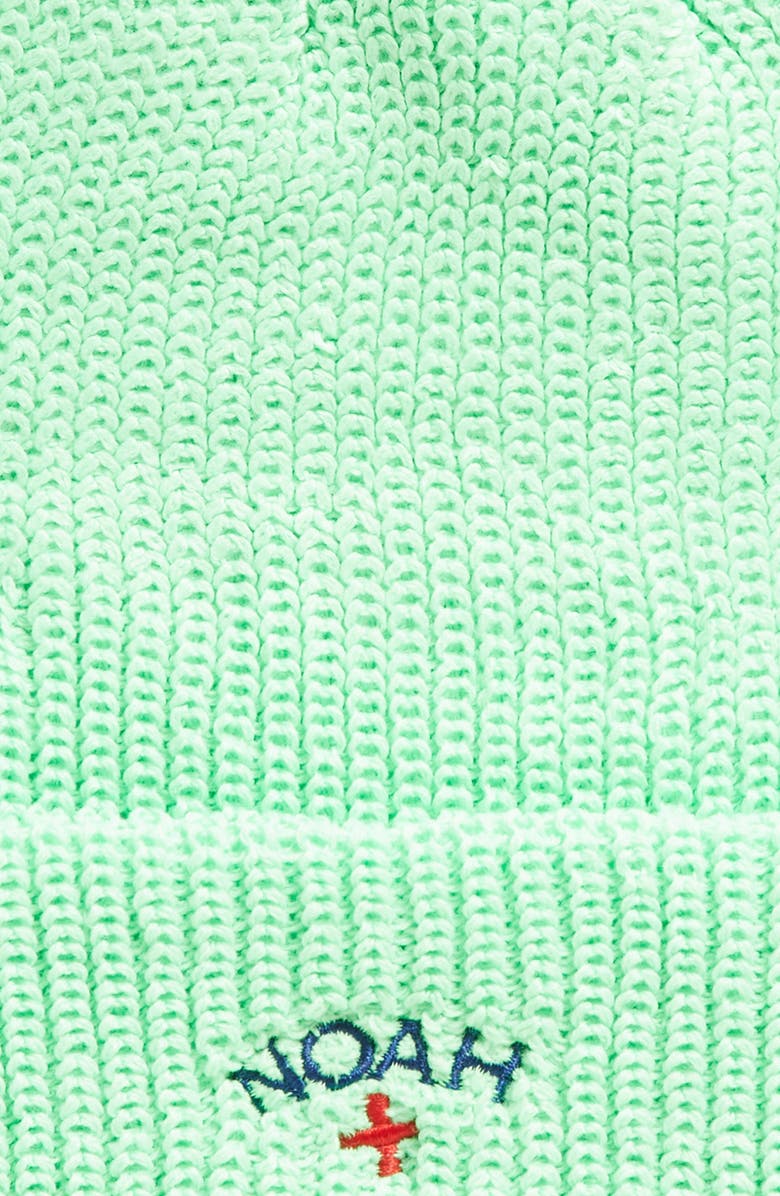Noah Core Logo Embroidered Beanie, Alternate, color, 