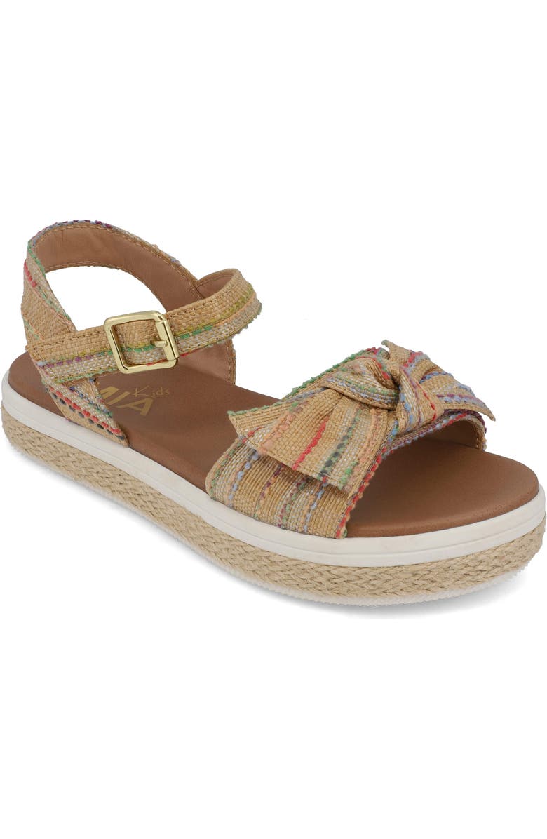 MIA Kids' Sitkha Sandal, Main, color, Natural Multi