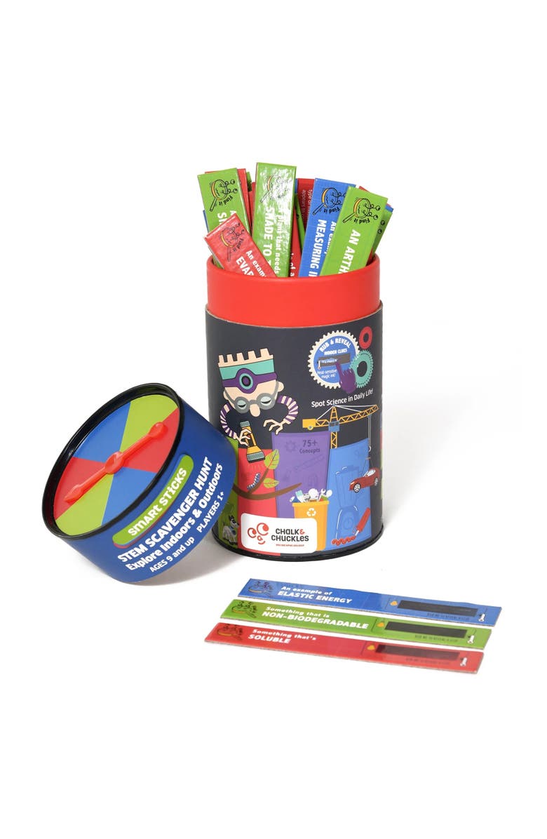 Chalk & Chuckles Smart Sticks-STEM Scavenger Science, Main, color, NO COLOR