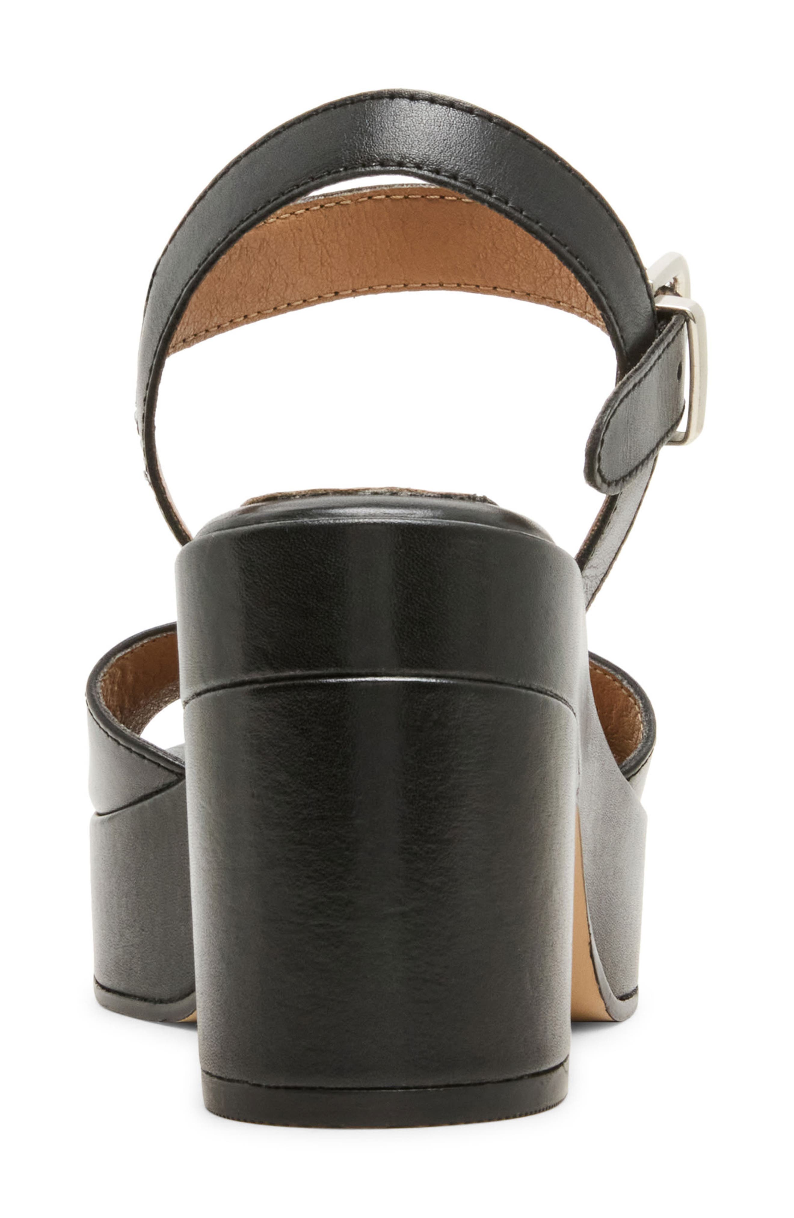 Blondo Mika Ankle Strap Pump, Alternate, color, Black Leather