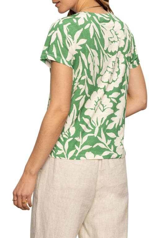 Sanctuary The Perfect T-shirt In Palm Green