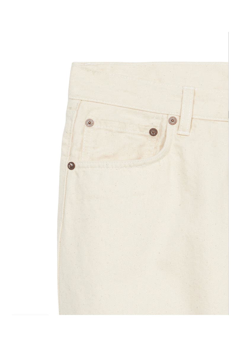 John D Slim Fit Five Pocket Jeans, Alternate, color, Ecru