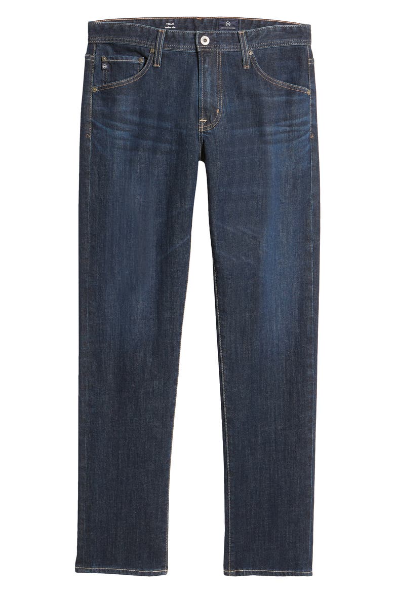 Tellis Slim Fit Jeans, Alternate, color, DOLOMITE
