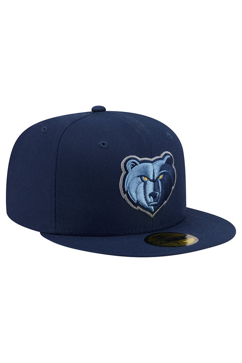 Men's New Era  Navy Memphis Grizzlies Team 59FIFTY Fitted Hat, Alternate, color, Navy