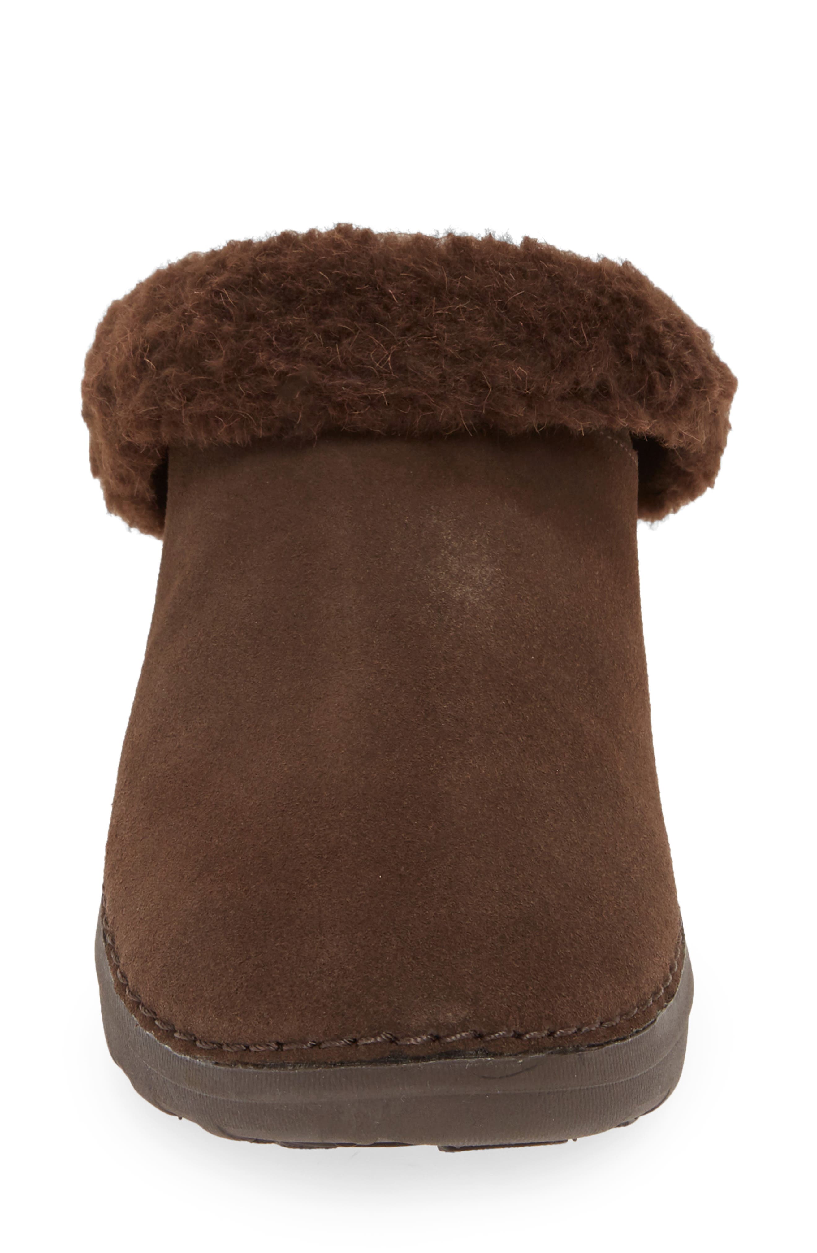 Loaff Snug Slipper, Alternate, color, CHOCOLATE BROWN SUEDE