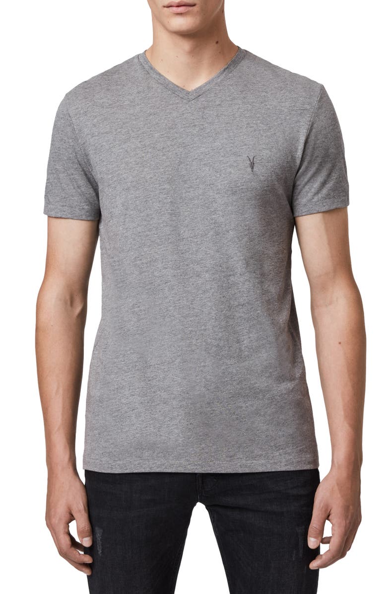 AllSaints Tonic V-Neck T-Shirt, Main, color, 