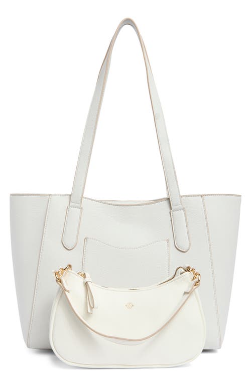 NANETTE LEPORE NANETTE LEPORE THREE PIECE TOTE, BAGUETTE & CARD WALLET SET