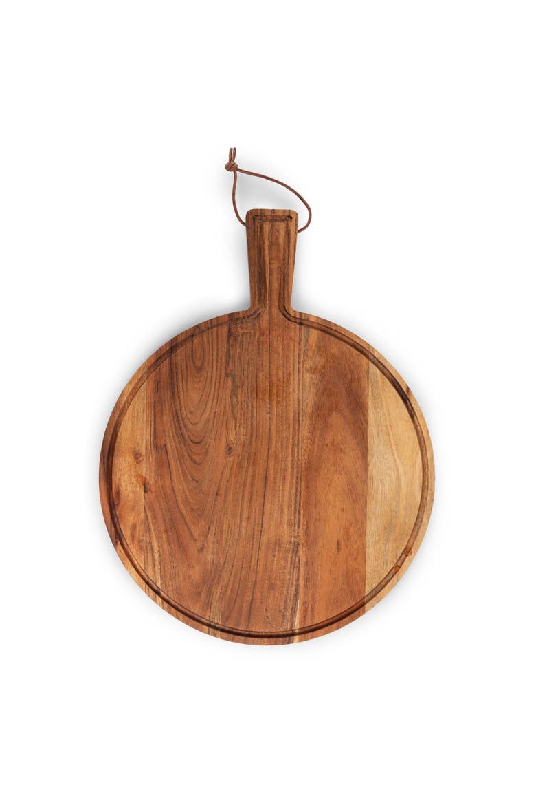 Tagliere Round Charcuterie Board, Main, color, Acacia Wood