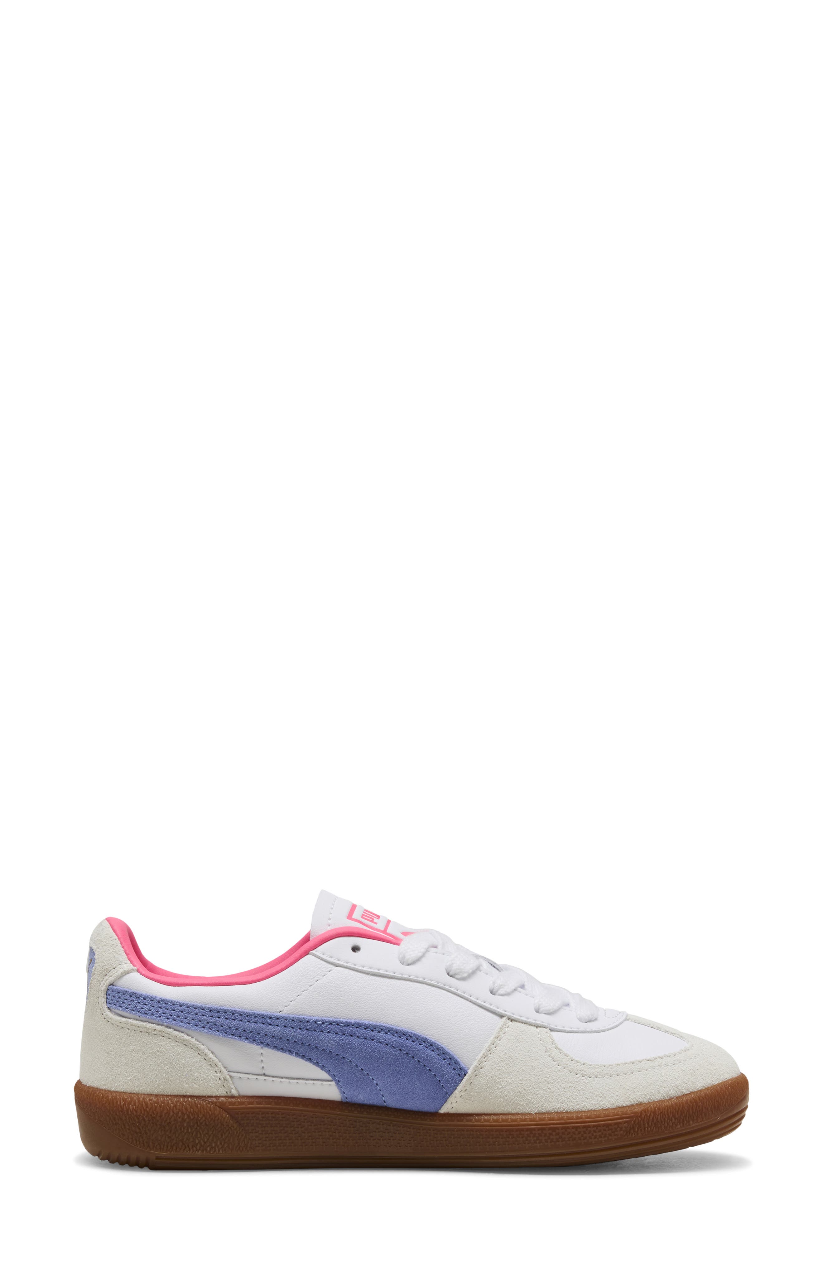Palermo Sneaker, Alternate, color, PUMA WHITE-INTENSE LAVENDER