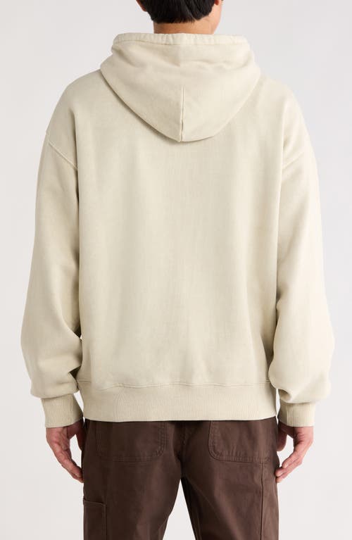 Carhartt Work In Progress Vista Logo Patch Hoodie In Neutral